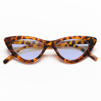 OKKIA Anti-Blue Light Adriana Screen Small Cat Eye Tortoise