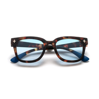 OKKIA Sun Giovanni Classic Havana and blue (blue lenses)